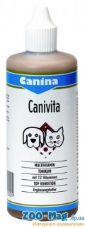 CANIVITA — вітамінно- мінеральний тонік 100 мл Canina 110001, фото 1