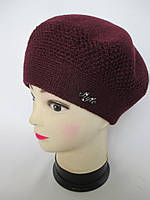 Теплий берет для жінок на зиму