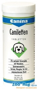 CANILETTEN — активний кальцій (300 г) 150табл. Canina , фото 1