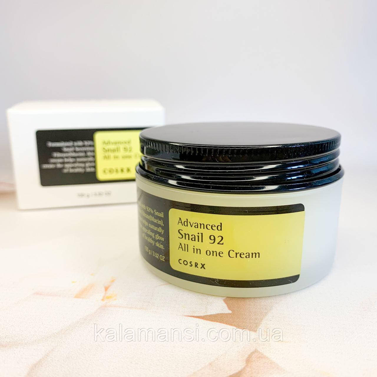 Багатофункціональний крем із муцином равлика COSRX Advanced Snail 92 All In One Cream 100 г