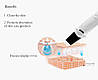 Ультразвуковий Скрабер для обличчя TouFo Face Skin Care Tools, апарат для ультразвукового очищення лиця, фото 5