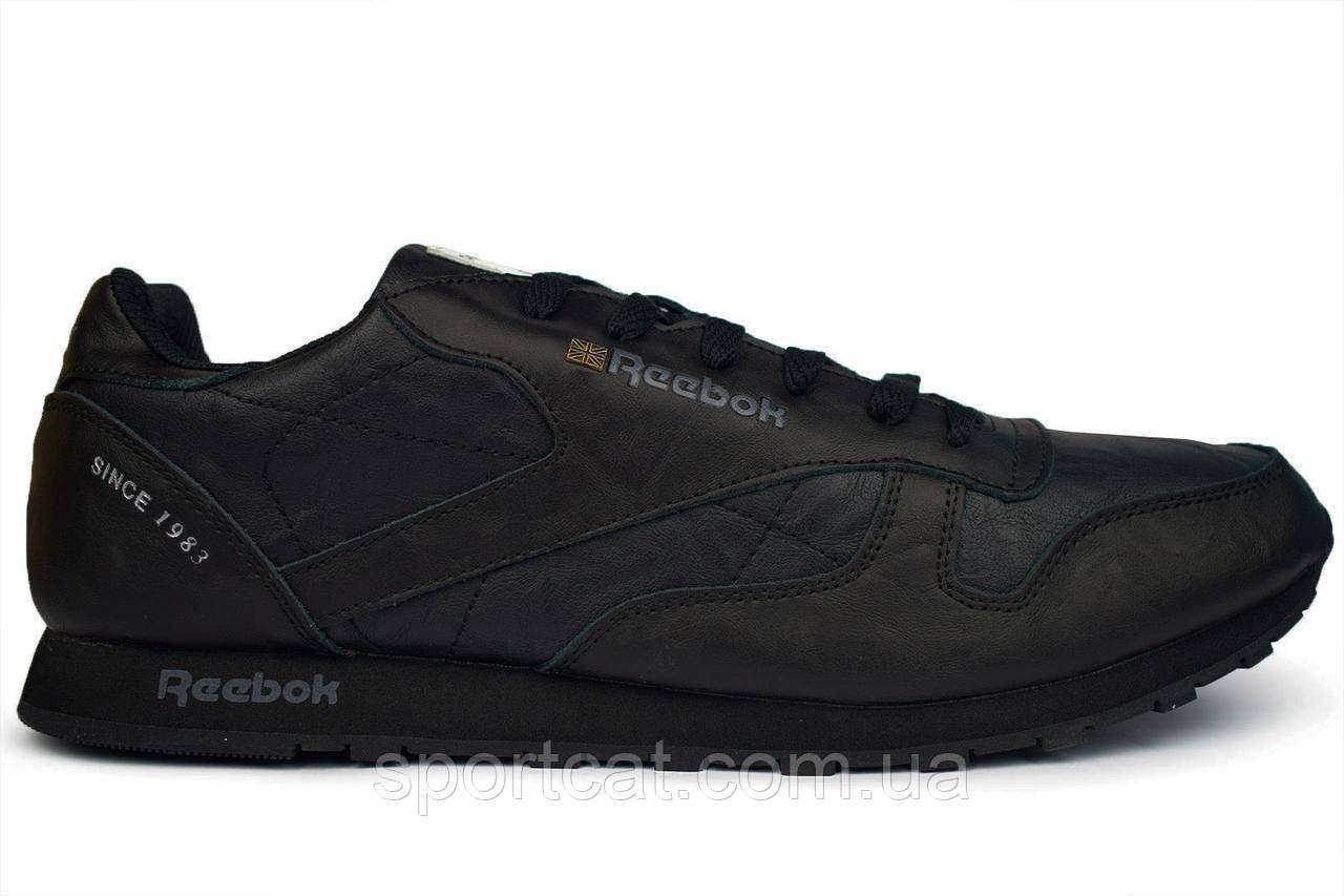 Зимові чоловічі Кросівки Reebok, чорні Р. 49