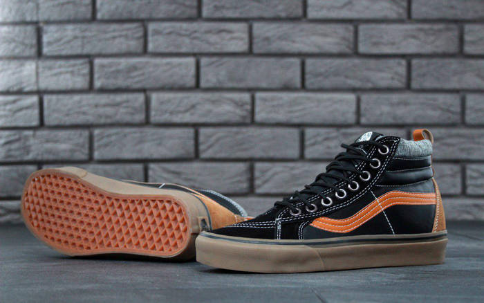 Купить Мужские кеды Ванс SK 8. Мужские кроссовки Vans SK 8 черного ...