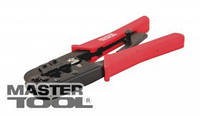 MasterTool Клещи для обжима штекеров RJ11, RJ12, RJ45 190 мм, Арт.: 75-2243