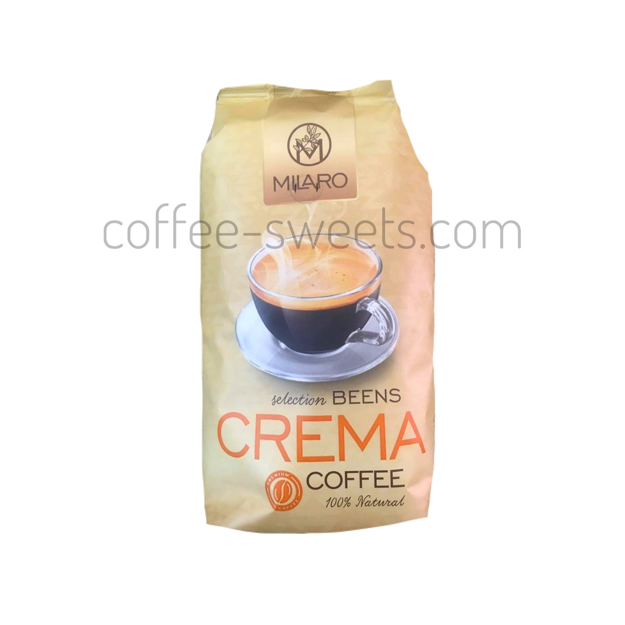 Кава зернова Milaro Crema 1 kg