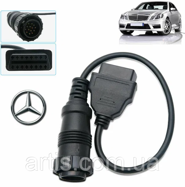 Діагностичний адаптер для сканера Autocom Delphi 14 Pin -16 obd2 Benz Sprinter LT