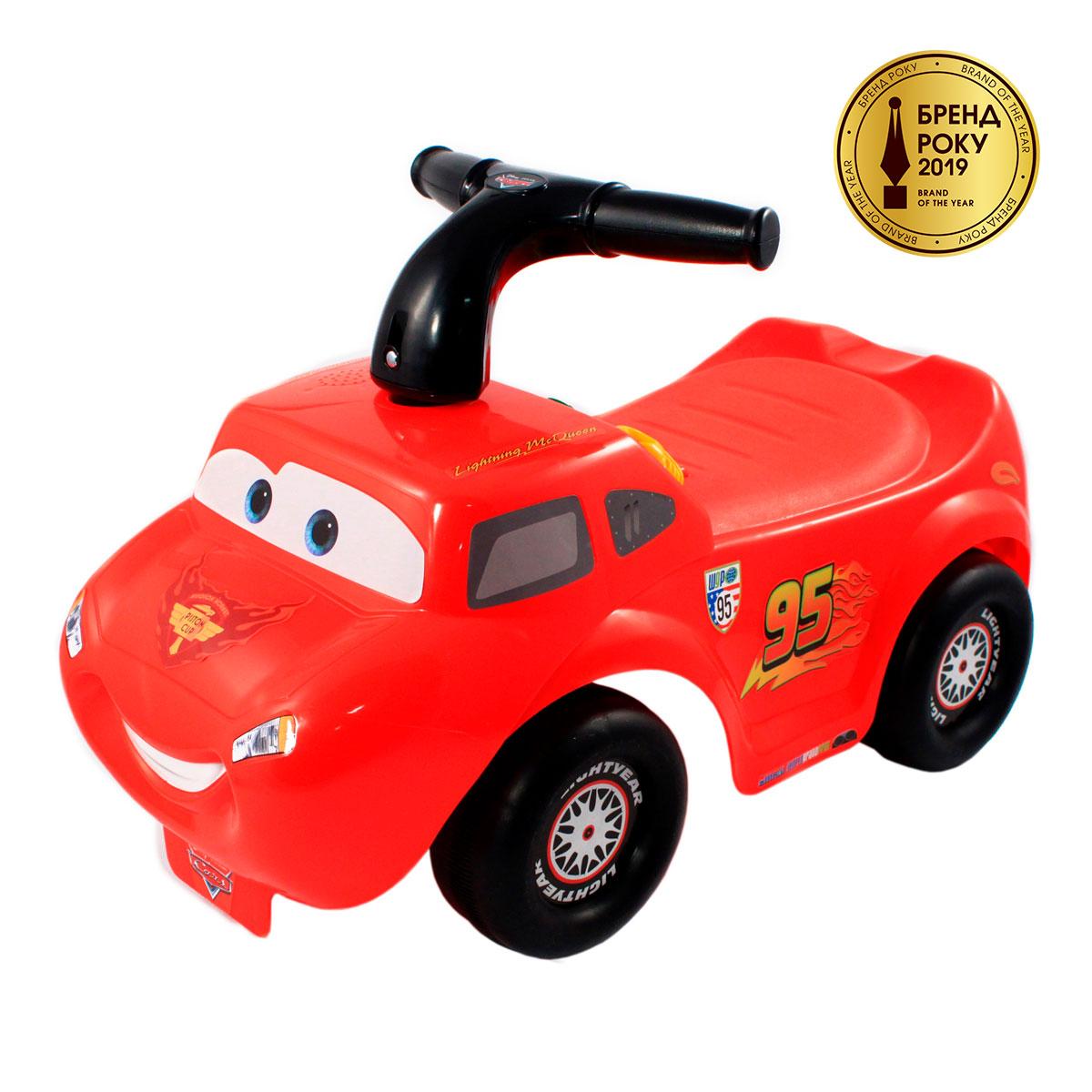 Машинка каталка Чудомобіль Міні Блискавка Маккуїн Kiddieland Disney Activity Racer McQueen Ride On 049437, фото 1