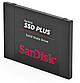 SSD накопичувач Sandisk SSD Plus SDSSDA-240G-G26, фото 5