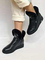 Mario Muzi. Туреччина. Зимові черевики натуральне хутро, шкіра. Розмір лише 36, фото 8