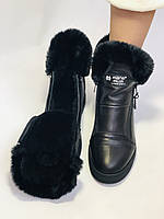 Mario Muzi. Туреччина. Зимові черевики натуральне хутро, шкіра. Розмір лише 36, фото 10