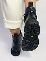 Farinni. Модні жіночі осінні черевики на низькій підошві. Натуральна шкіра. Розмір 36, фото 7