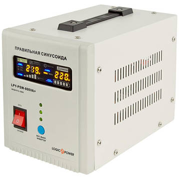 ДБЖ із чистою синусоїдою LogicPower LPY-PSW-800VA+