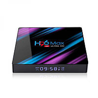 TV приставка Rockchip H96 Max RK3318, 4GB RAM, 32GB ROM, чорна
