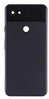 Задня кришка для Google Pixel 3a XL, чорна, Just Black, оригінал