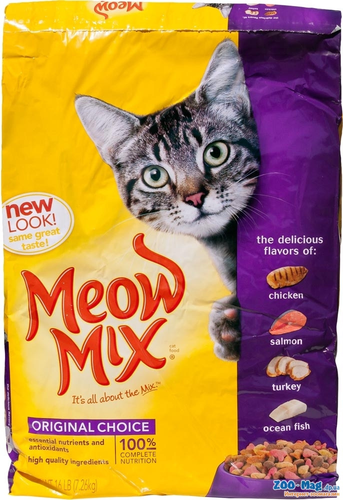 Корм для котів М'ЯУ МІКС Meow Mix Original 7,26 кг