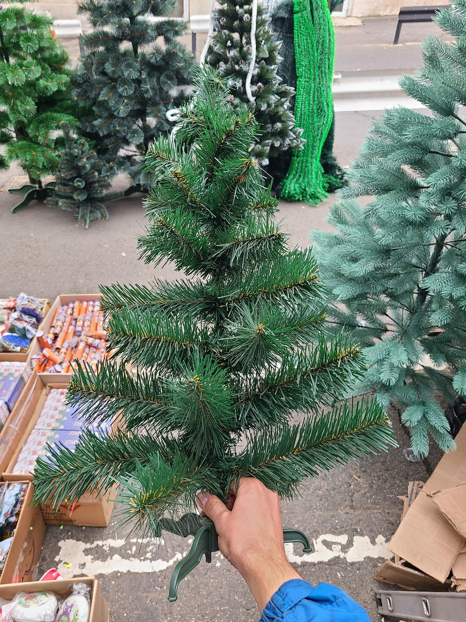 Ялинка штучна пВх 0.75 3 с38