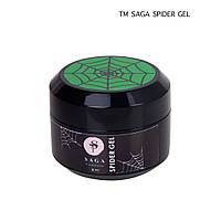 Гель-павутинка Saga № 6 (зеленая), 8ml.