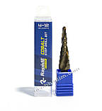 Свердло ступеневу спіральне кобальтовое 4-12 мм RAPIDE Німеччина, фото 5