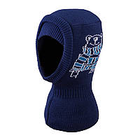 Зимняя шапка-шлем для мальчика TuTu арт. 3-005188(44-48) 44-48 см., Синий