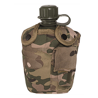 Фляга со стаканом MIL-TEC Multicam