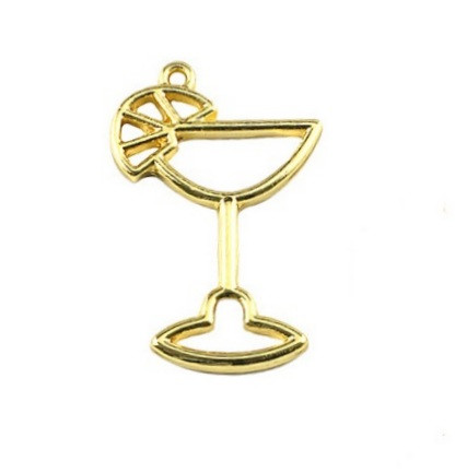 Форма (рамка, підвіска) для епоксидної смоли, Коктейльний келих 1, фото 1