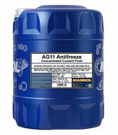 MANNOL 4111 Longterm Antifreeze AG11 (blue/синій) / Концентрат 20 л.