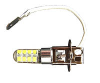 Светодиодная лампа H3 3030-16SMD-SilcaGel 1700 LUM, 6000K 12-24v