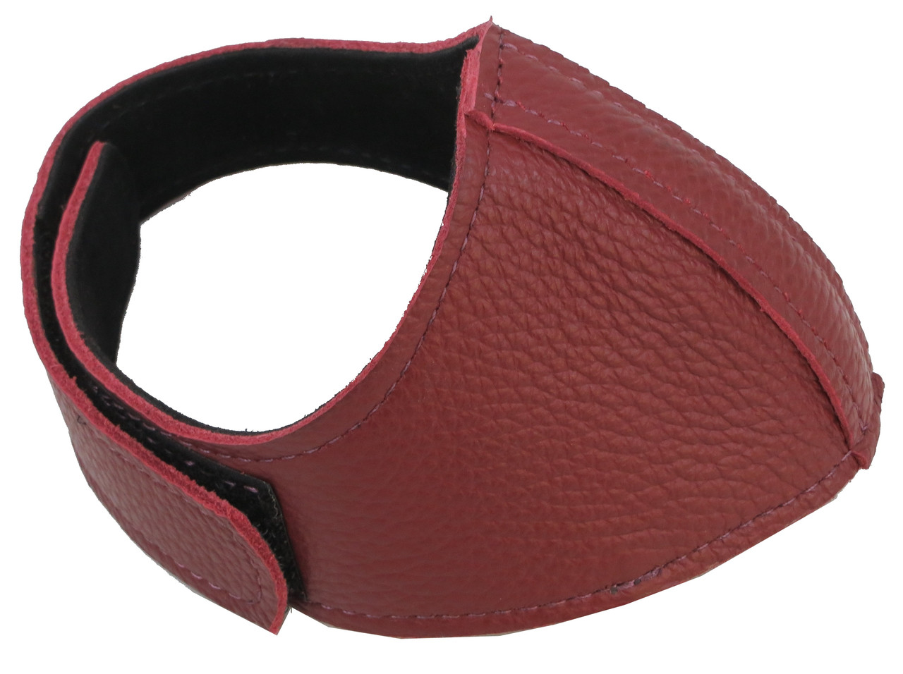 Автоп'ятка шкіряна для жіночого взуття бордова, фото 1