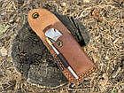 Ніж мисливський складаний зі стругачкою дамаск s- 92, фото 5