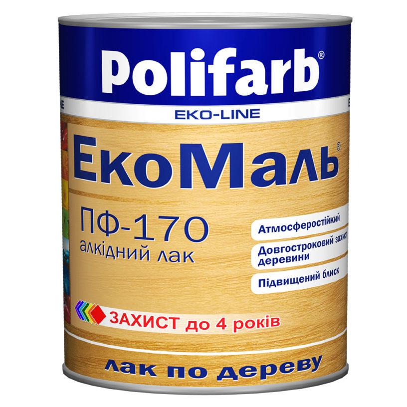 Polifarb ЕкоМаль ПФ-170 - Алкідний лак для дерева і металу