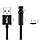 Магнітний кабель для заряджання Topk microUSB 1m 2.4 A 540° чорний (TK68U-VER2-BL), фото 3