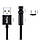 Магнітний кабель для заряджання Topk USB Type-C 1 m 2.4 A 540° чорний (TK68C-VER2-BL), фото 11