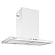 Біла потужна Т-подібна кухонна витяжка Perfelli T 6612 A 1000 W LED, настінна декоративна, 60 см, фото 3