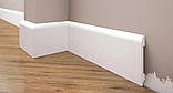 Ударостійкий плінтус із дюрополімеру LPC-11 Cezar заввишки 78 мм. Польща, фото 5