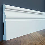 Ударостійкий плінтус Cezar з дюрополімеру LPC-09, висотою 119 мм. Польща. Доставка, фото 4