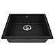 Мийка кухонна гранітна Perfelli ESTO PGE 10-55 BLACK, фото 6