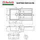 Мийка кухонна гранітна Perfelli SANTINO PGS 516-96 LIGHT BEIGE, фото 4