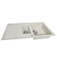 Мийка кухонна гранітна Perfelli SANTINO PGS 516-96 LIGHT BEIGE, фото 6