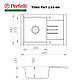 Мийка кухонна гранітна Perfelli TINO PGT 134-66 SAND, фото 4