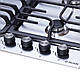 Газова варильна поверхня на металі на 4 конфорки Perfelli HGM 61664 I, нержавіюча сталь з WOK конфоркою, фото 9