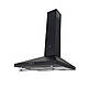 Чорна купольна кухонна витяжка Perfelli K 6232 BL 700 LED RETRO, декоративна в ретро стилі, 60 см, фото 2