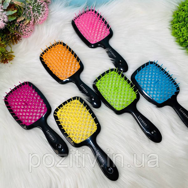 Гребінець для волосся Lovanso Ловансо ( Janeke Superbrush) 20,5 см, фото 1