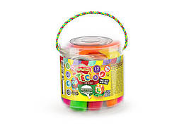 Тісто для ліплення Master Do тубус 12кол Danko Toys TMD-01-06 маса для ліплення форми набір дитячої креативної творчості для дітей