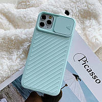 Матовый силиконовый чехол с защитой для камеры iPhone 11max pro