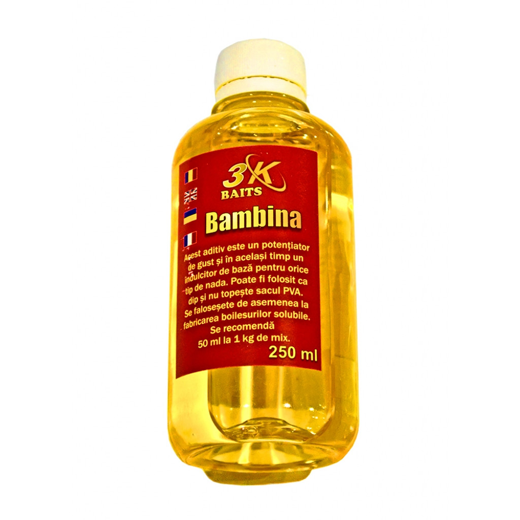Атрактанти 3KBaits Bambina Ваніль 250мл (3KB1086)