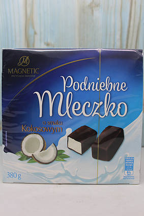 Цукерки пташине молоко Magnetic з кокосовим смаком 380 г Польща