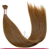 Натуральные славянские волосы в срезе 70 см 100 грамм, Шоколад №05