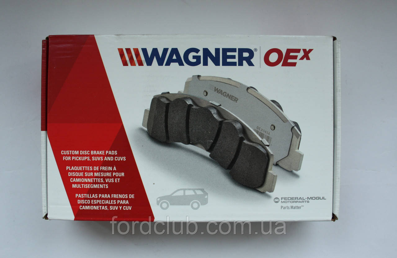 Задні колодки Ford Explorer; WAGNER OEX1754