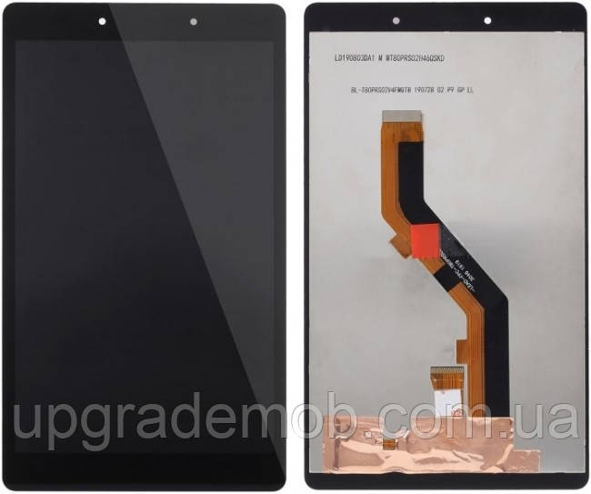 Дисплей модуль тачскрин Samsung T295 Galaxy Tab A 8.0 2019 версія LTE чорний оригінал, фото 1