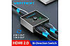 Спліттер Vention 2.0 HDMI перемикач Upgraded version 4K 60Hz 3D (AFLHO), фото 10